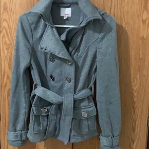 Bongo gray jacket with hood